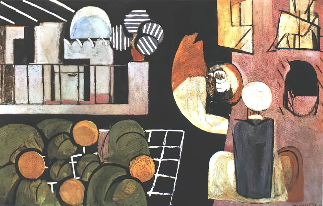 Henri Matisse Snail Print: The Master's Final Cut-Out Masterpiece - THE MORACCANS 1916 by Henri Matisse
