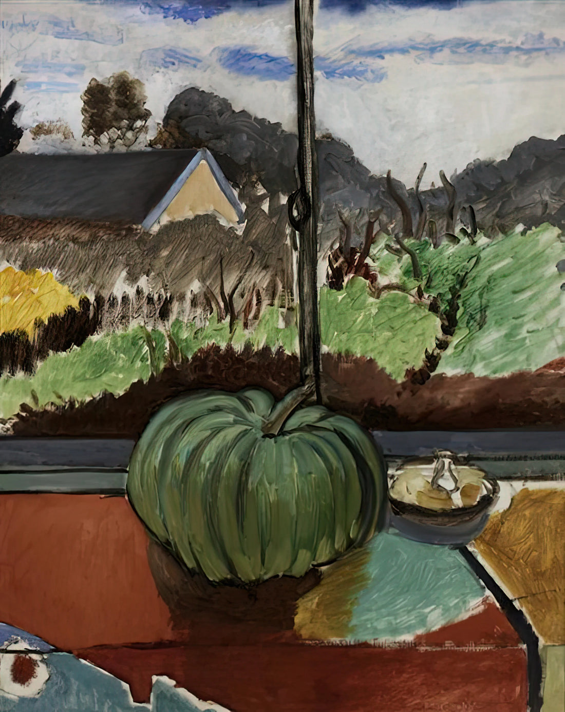 Henri Matisse Vintage Poster: A Collector's Guide to the Master's Iconic Works - THE GREEN PUMPKIN 1916 by Henri Matisse