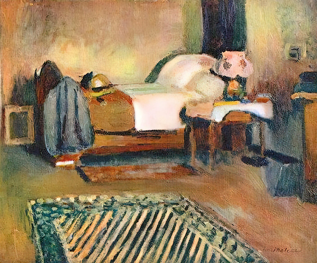 Henri Matisse on View: Where to Experience the Master's Work Today - MY ROOM IN AJACCIO 1889 by Henri Matisse