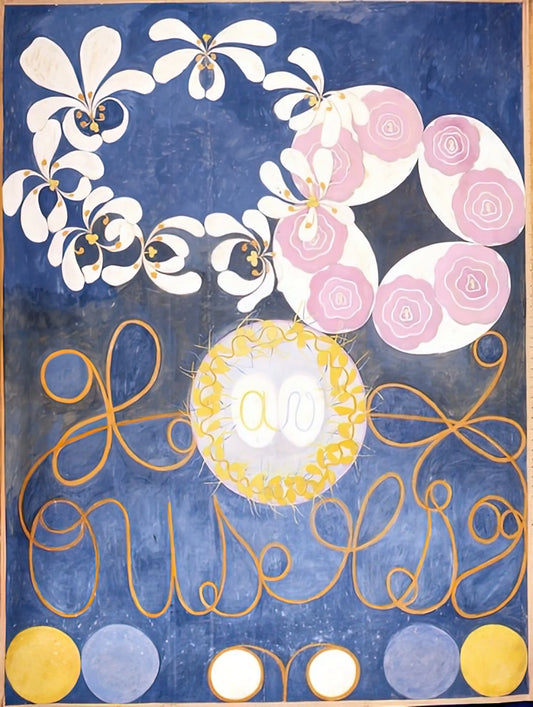 Hilma af Klint Prints: The Pioneering Visionary of Abstract Art - THE TEN LARGEST 1907 by Hilma af Klint