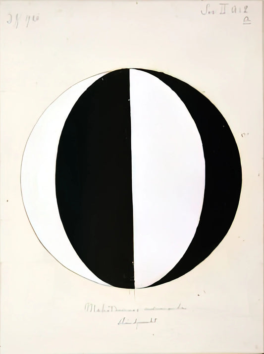 Hilma af Klint Tickets: Your Guide to Experiencing the Pioneer of Abstract Art - THE MAHATMAS PRESENT STANDING POINT SERIES II NO 2A 1920 by Hilma af Klint