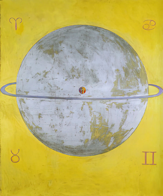 Hilma af Klint: The Pioneering Visionary of Abstract Art - THE DOVE NR 12 1915 by Hilma af Klint