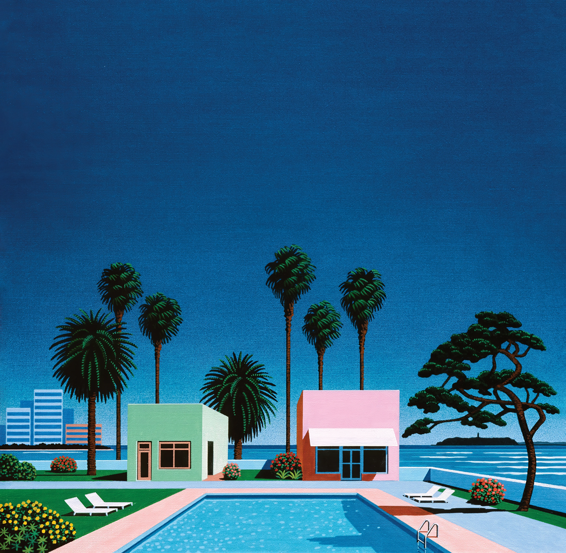 Hiroshi Nagai Original: The Dreamlike World of Japan's Iconic City Pop Artist - Pacific Breeze by Hiroshi Nagai