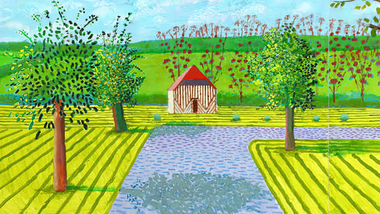Hockney Sun: The Radiant Light and Color of David Hockney's Iconic Art - David Hockney by David Hockney