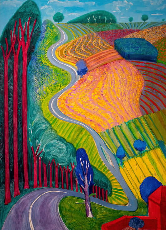 Hockney Yellow Crocs: The Playful Footwear That Became an Artistic Signature - David Hockney by David Hockney