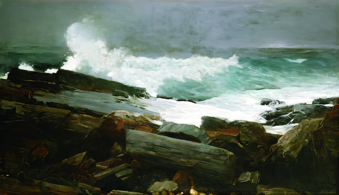 Homer at the Met: A Deep Dive into Winslow Homer's Masterpieces in the Metropolitan Museum of Art - WEATHERBEATEN 1894 by Winslow Homer