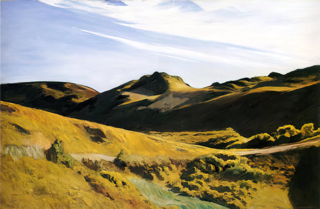 Hopper Nighthawks Poster: A Timeless Icon of American Art - The Camel s Hump by Edward Hopper