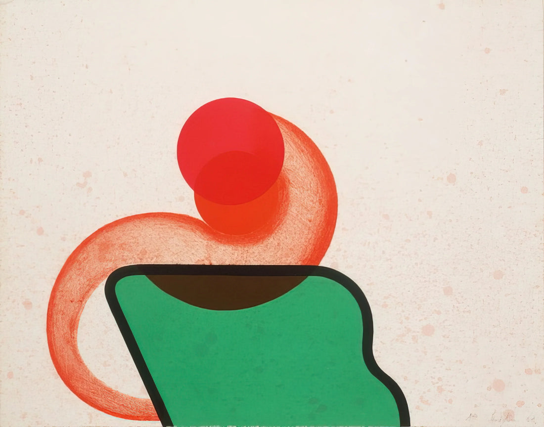 Howard Hodgkin Prints: The Emotional Power of Abstract Expressionism in Modern Art - Bedroom - 1968 by Howard Hodgkin