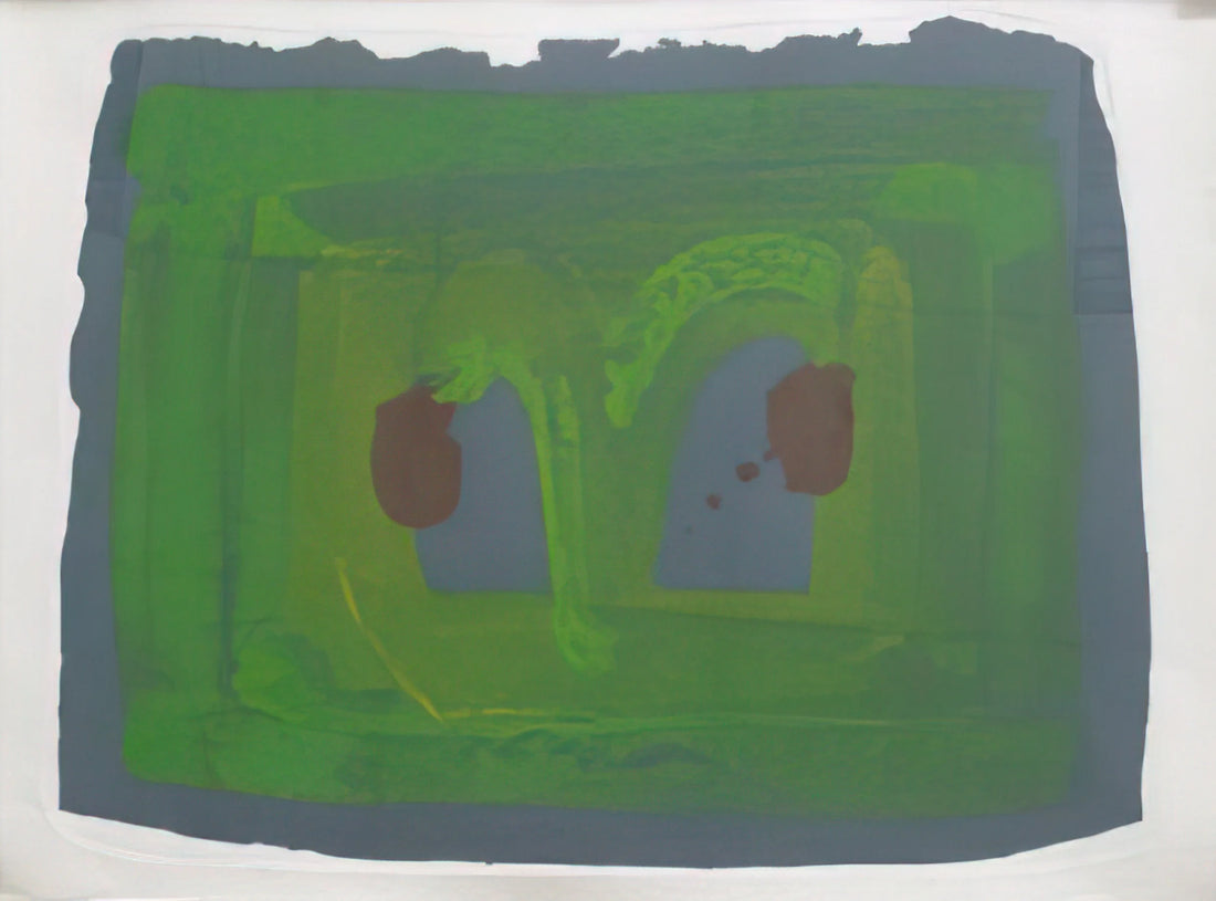 Howard Hodgkin: The Master of Emotional Abstraction and Color - Lotus - 1980 by Howard Hodgkin