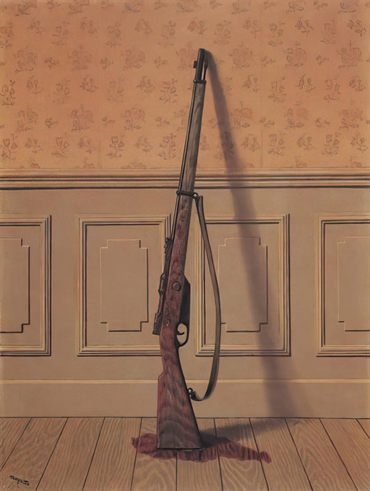 Inside the Surrealist Mind: Exploring Rene Magritte's Studio and Artistic Vision - THE SURVIVOR 1950 by Rene Magritte