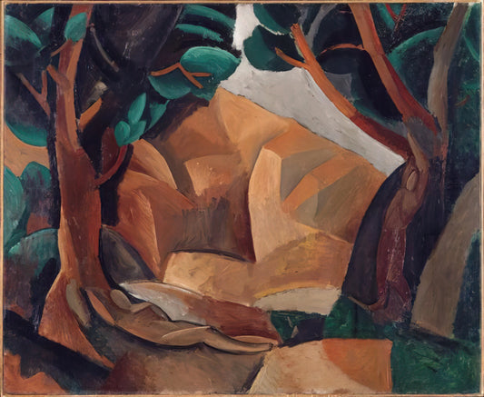 Investing in Modernism: Why a Pablo Picasso Acrylic Print Redefines Contemporary Interiors - Paysage aux deux figures - 1908  France by Pablo Picasso
