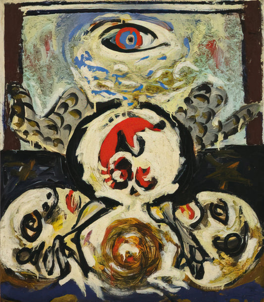 Jackson Pollock 1947: The Pivotal Year That Redefined Modern Art - BIRD 1941 by Jackson Pollock