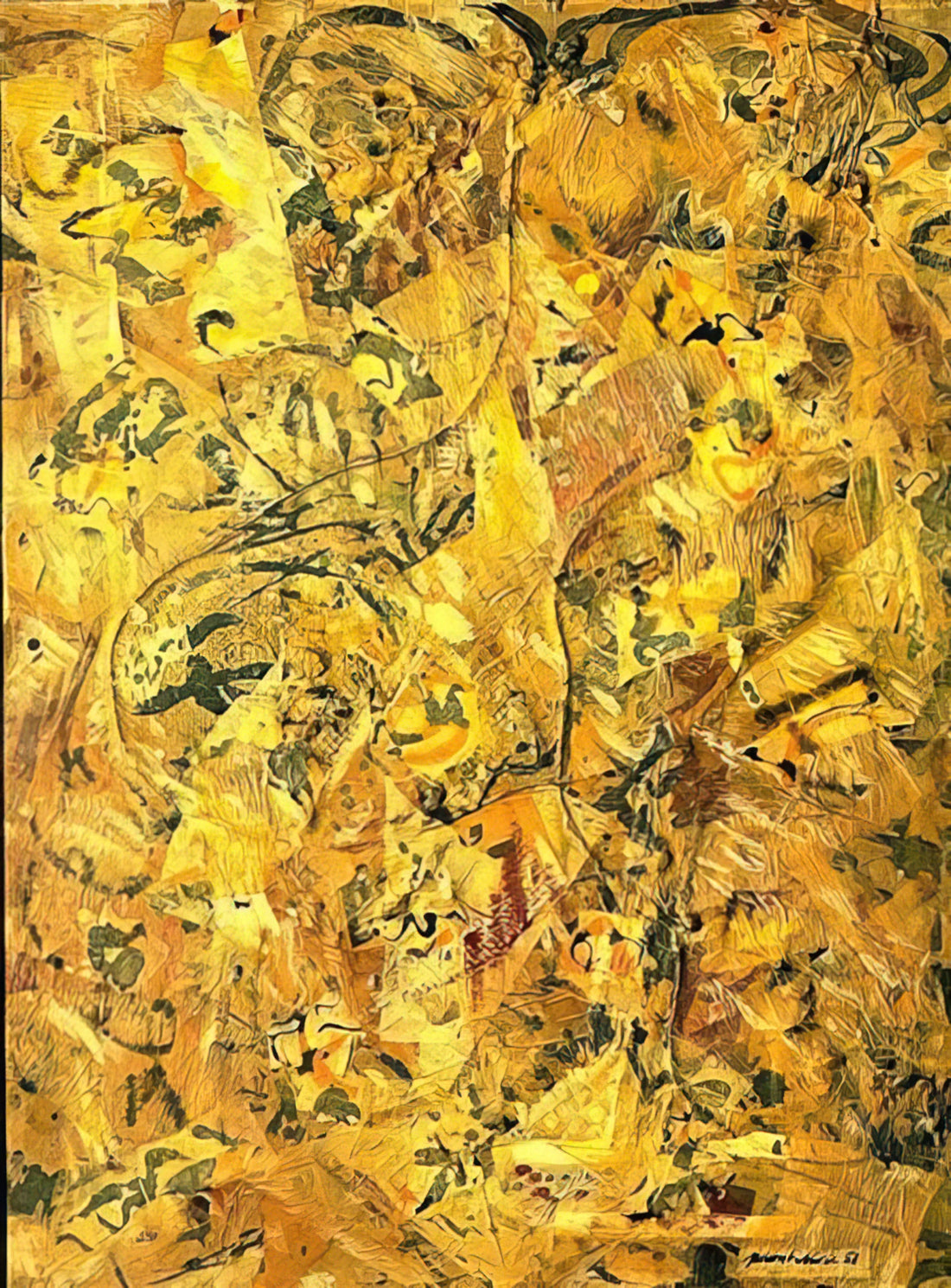 Jackson Pollock 28: The Revolutionary Scale That Defined Abstract Expressionism - NUMBER 2 by Jackson Pollock