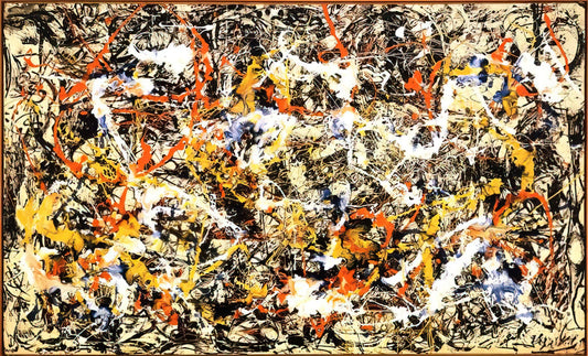 Jackson Pollock Fine Art: Understanding the Revolutionary Drip Paintings - CONVERGENCE 1952 by Jackson Pollock