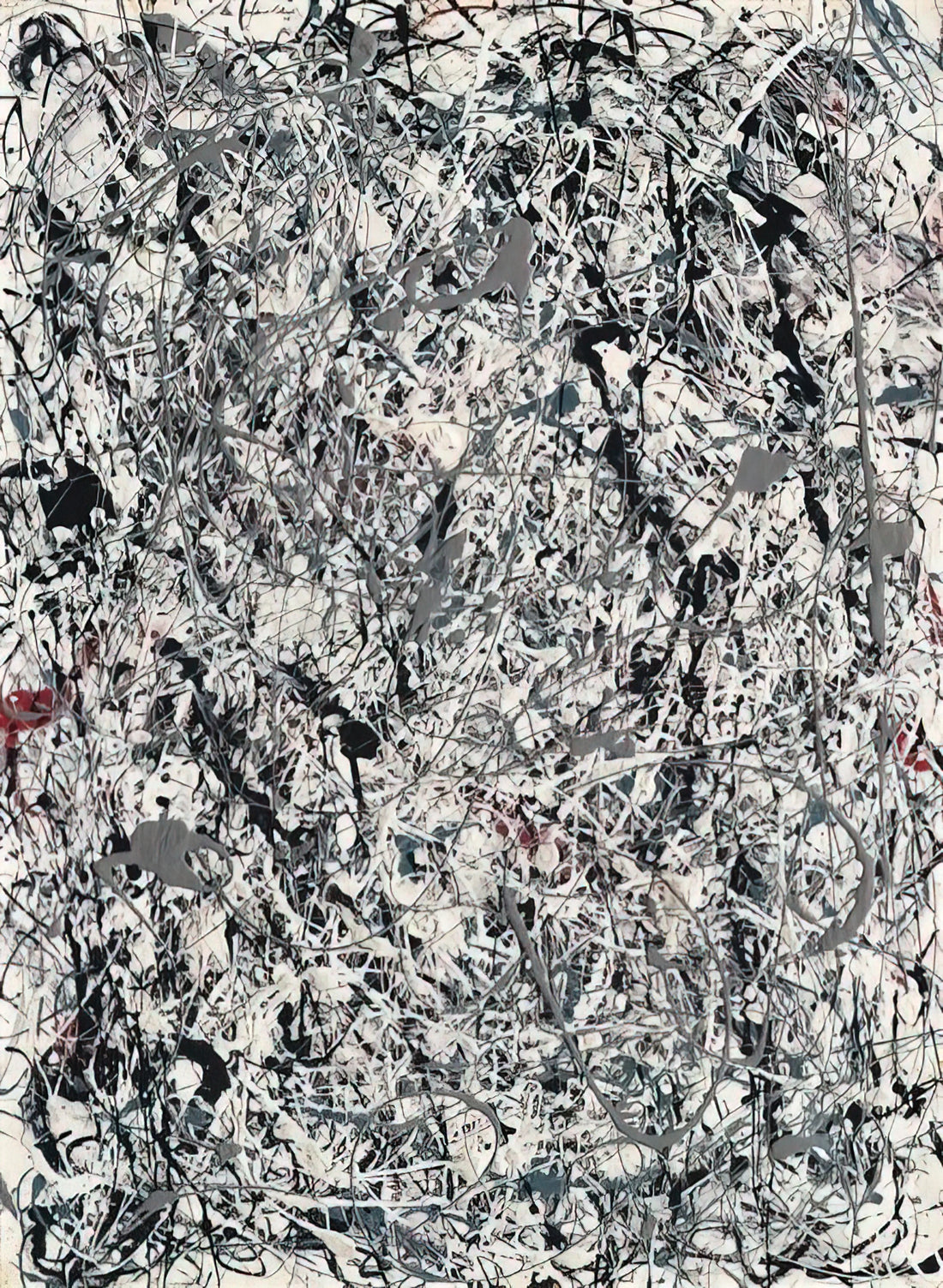 Jackson Pollock Framed Art Print: A Collector's Guide to Abstract Expressionism - NUMBER 19 1948 by Jackson Pollock