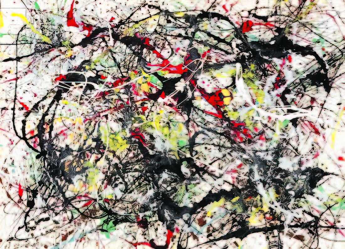 Jackson Pollock House: The Artist's Sanctuary and Creative Crucible - NUMBER 48 1949 by Jackson Pollock