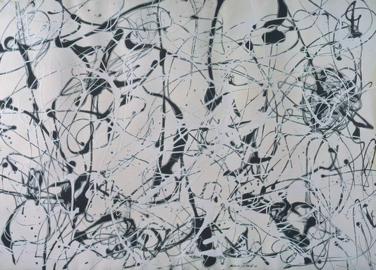 Jackson Pollock No. 5, 1948 Print: A Masterpiece of Abstract Expressionism - NUMBER 23 by Jackson Pollock