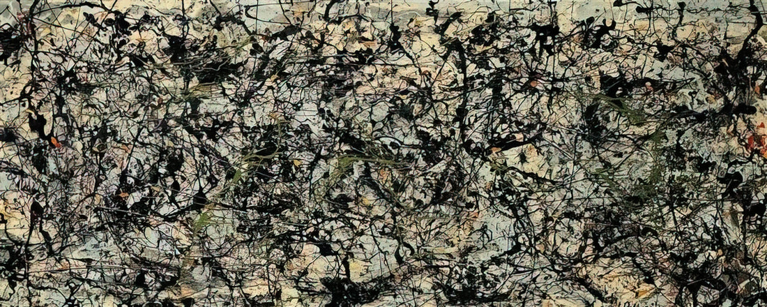 Jackson Pollock Normal Painting: Decoding the Revolutionary Drip Technique - LUCIFER 1947 by Jackson Pollock