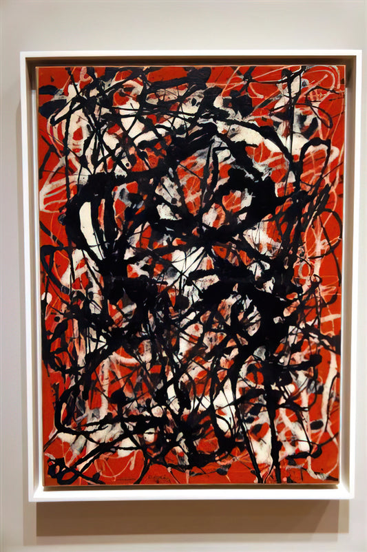 Jackson Pollock Painting Original Price: What Determines the Value of Abstract Expressionist Masterpieces? - FREE FORM 1946 by Jackson Pollock
