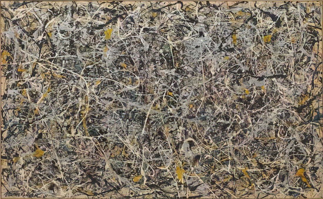 Jackson Pollock Painting Price: The Market for Original Works by the Abstract Expressionist Master - NUMBER 1 by Jackson Pollock