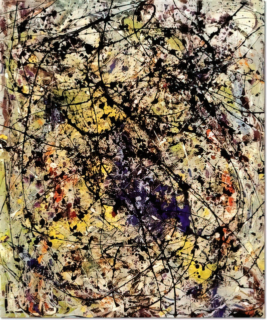 Jackson Pollock Painting Price: Understanding the Market for Abstract Expressionist Masterpieces - REFLECTIONS OF THE BIG DIPPER 1947 by Jackson Pollock
