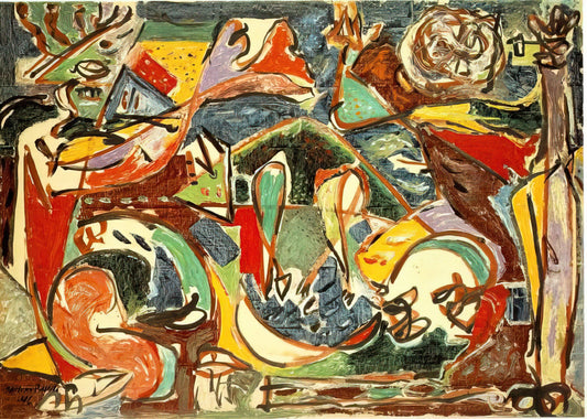 Jackson Pollock Painting: The Revolutionary Drip Technique That Changed Modern Art - THE KEY by Jackson Pollock