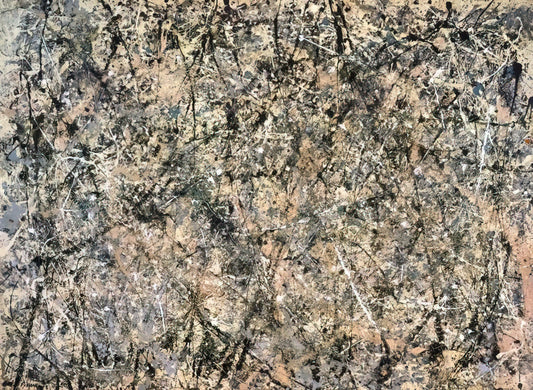 Jackson Pollock Poster Print: A Collector's Guide to Abstract Expressionist Art - NUMBER 1 LAVENDER MIST 1950 1 by Jackson Pollock