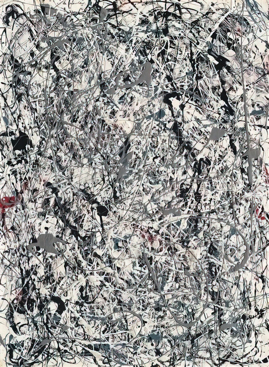 Jackson Pollock Reproductions for Sale: A Collector's Guide to Authentic Expressionist Art Prints - NUMBER 19 1948 by Jackson Pollock