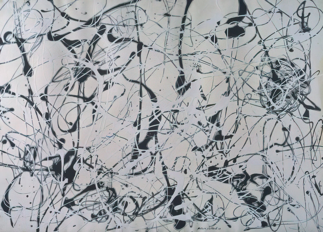 Jackson Pollock Summertime Framed Print: A Collector's Guide to Abstract Expressionist Art - NUMBER 23 by Jackson Pollock