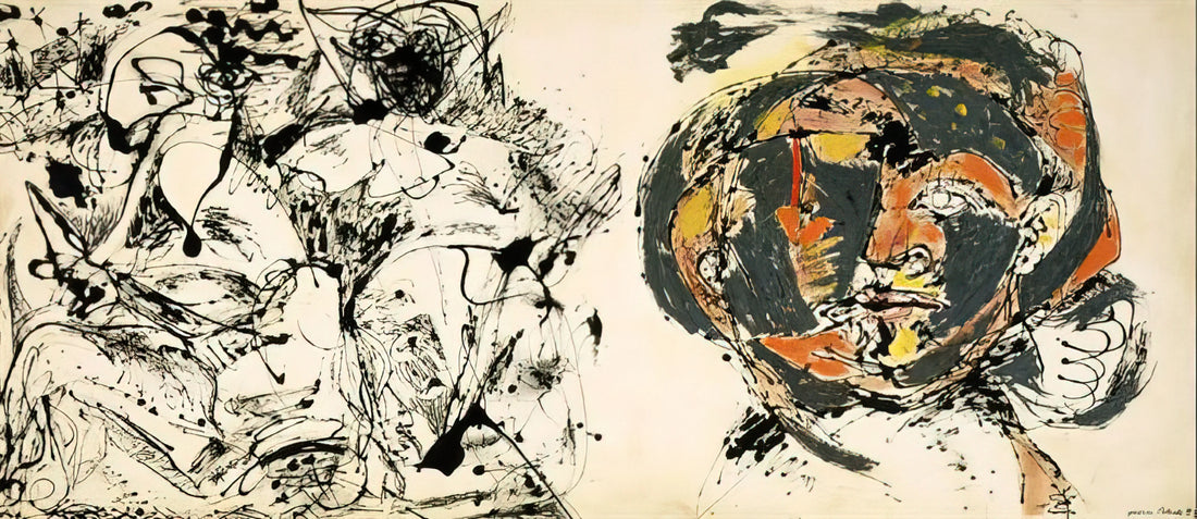 Jackson Pollock Summertime Framed Print: An Expert Guide to the Abstract Expressionist Masterpiece - PORTRAIT AND A DREAM 1953 by Jackson Pollock