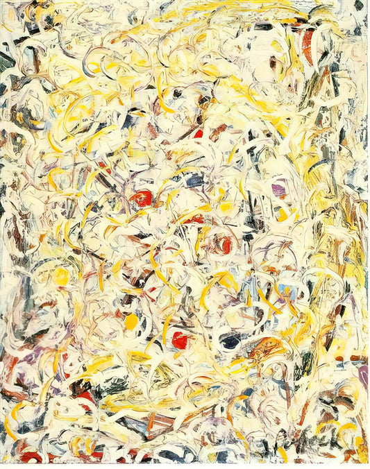Jackson Pollock and the Revolutionary Power of Automatic Art - SHIMMERING SUBSTANCE 1946 1 by Jackson Pollock