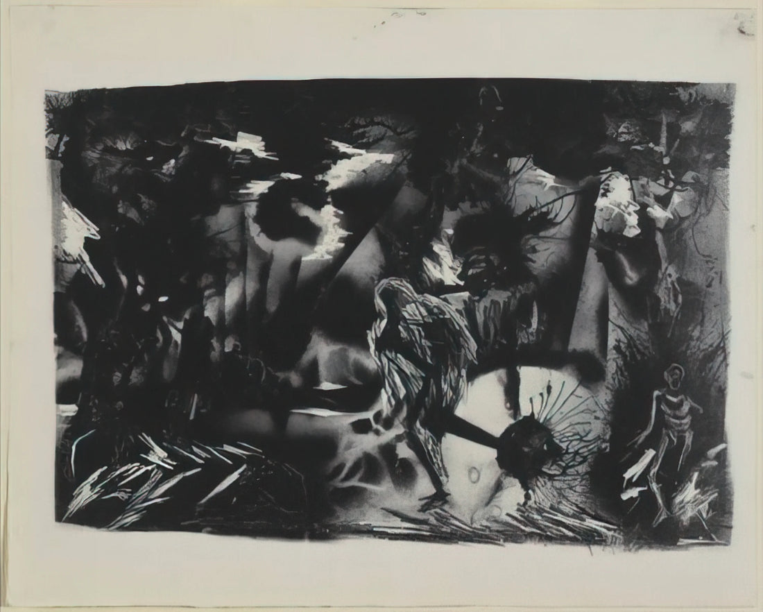 Jackson Pollock at Sotheby's: Understanding the Market for Abstract Expressionist Masterpieces - FIGURES IN A LANDSCAPE by Jackson Pollock