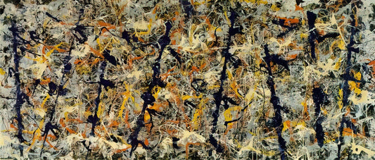 Jackson Pollock: The Revolutionary Force of Abstract Expressionism - BLUE POLES NUMBER 11 1952 1 by Jackson Pollock