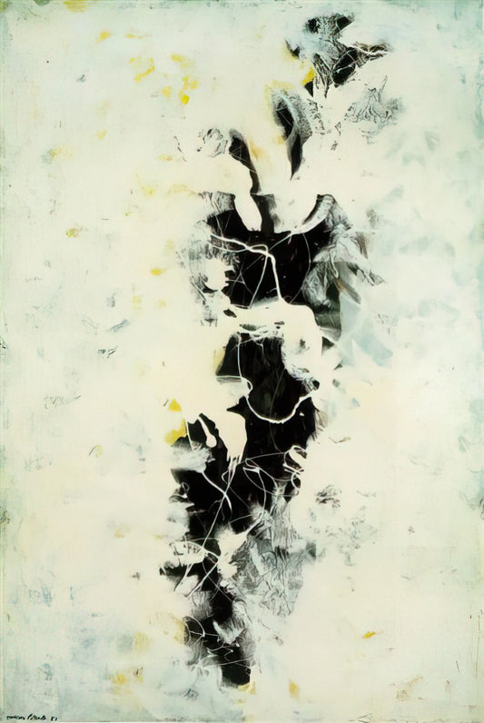 Jackson Pollock's Most Famous Drip Paintings: A Definitive Guide to His Revolutionary Art - THE DEEP 1953 by Jackson Pollock