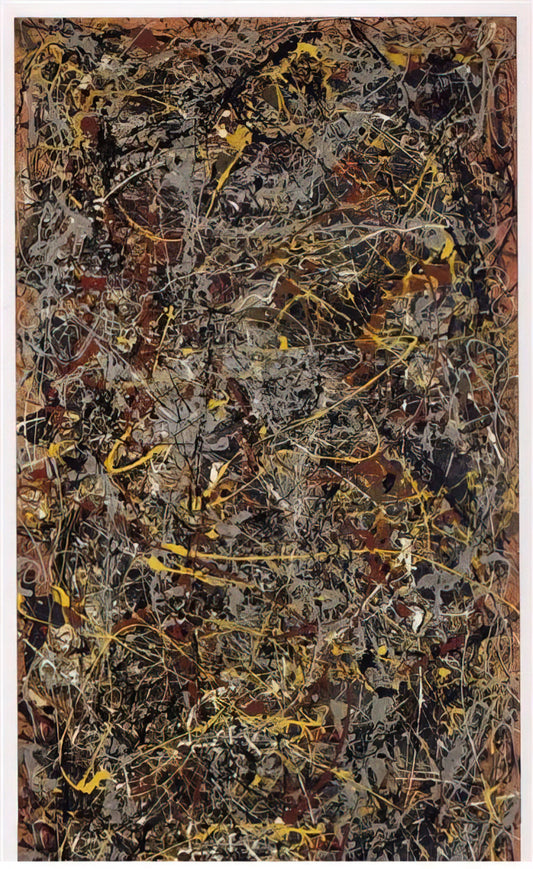 Jackson Pollock's Painting in the Accountant: A Deep Dive into the Artist's Early Work - NUMBER 5 1948 1 by Jackson Pollock