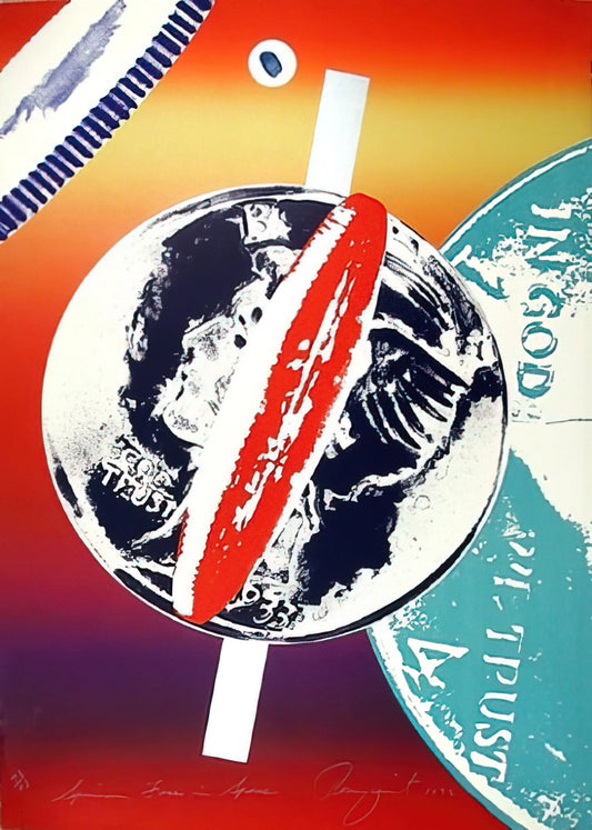 James Rosenquist: Pop Art Pioneer and the Power of Collaged Reality - Spinning Faces in Space by James Rosenquist
