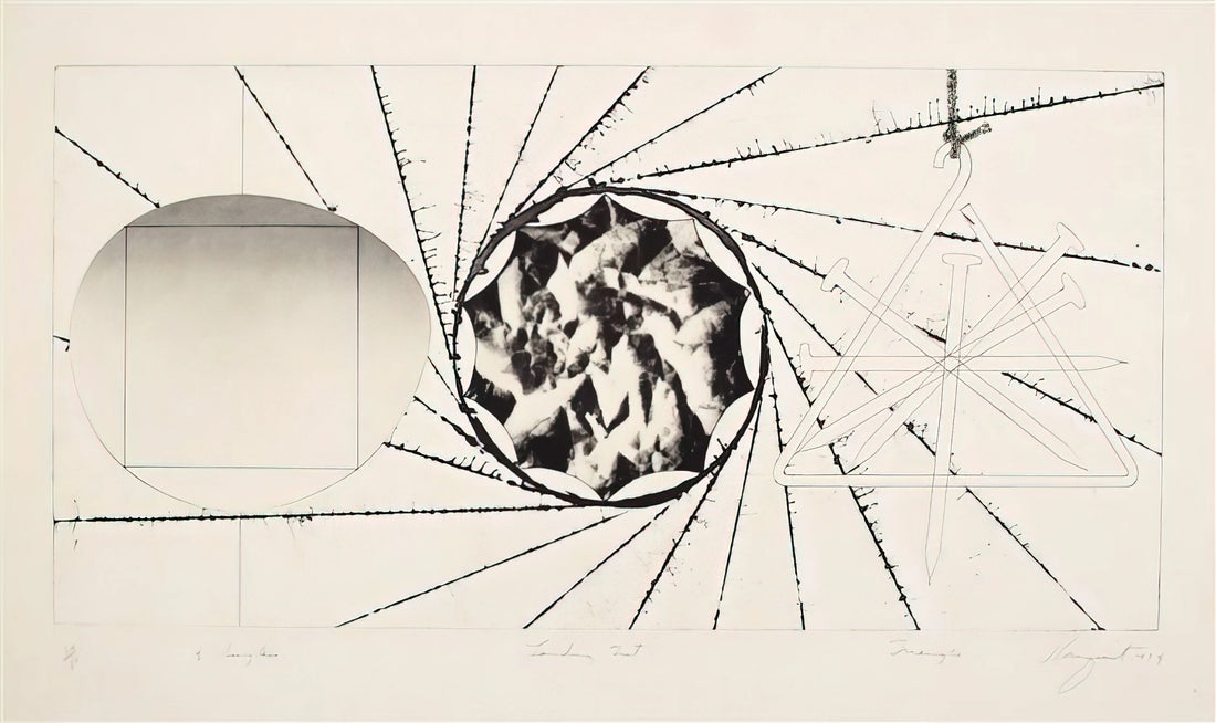 James Rosenquist: The Pop Art Pioneer Who Transformed American Visual Culture - Sunglasses - Landing Net - Triangle by James Rosenquist