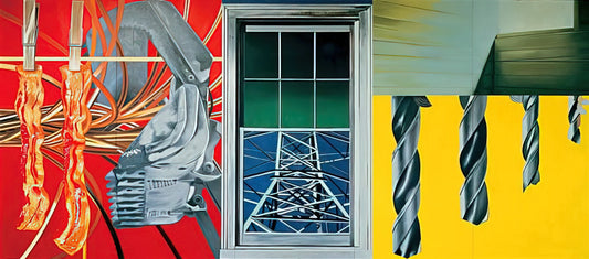 James Rosenquist: The Pop Art Visionary Who Transformed American Visual Culture - Industrial Cottage by James Rosenquist