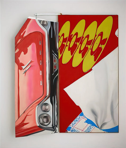 James Rosenquist: The Visionary Who Redefined Pop Art Through Collage and Consumer Culture - Disks by James Rosenquist