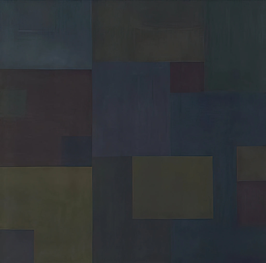 James Turrell & Ad Reinhardt: Masters of Light, Space, and Minimalist Abstraction - Number 17 - 1953 by Ad Reinhardt