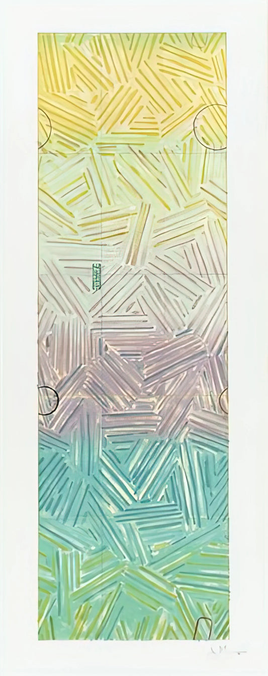 Jasper Johns Famous Artwork: A Curator's Guide to His Iconic Prints and Legacy - USUYUKI ULAE 211 by Jasper Johns
