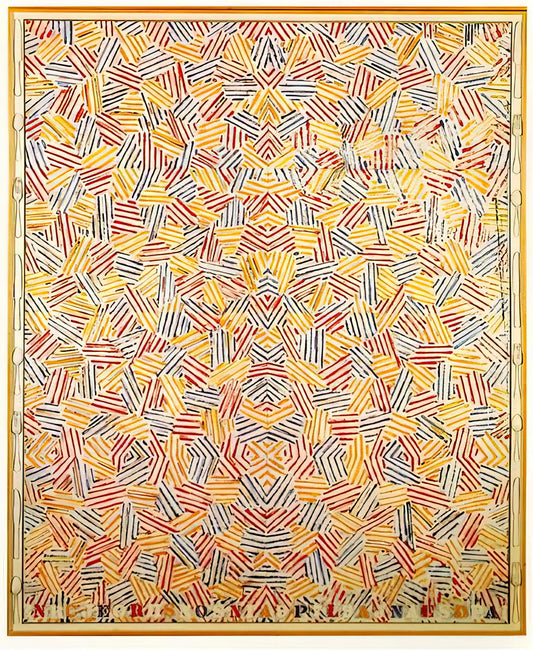 Jasper Johns Lithograph: A Deep Dive into the Master's Printmaking Legacy - DANCERS ON A PLANE by Jasper Johns