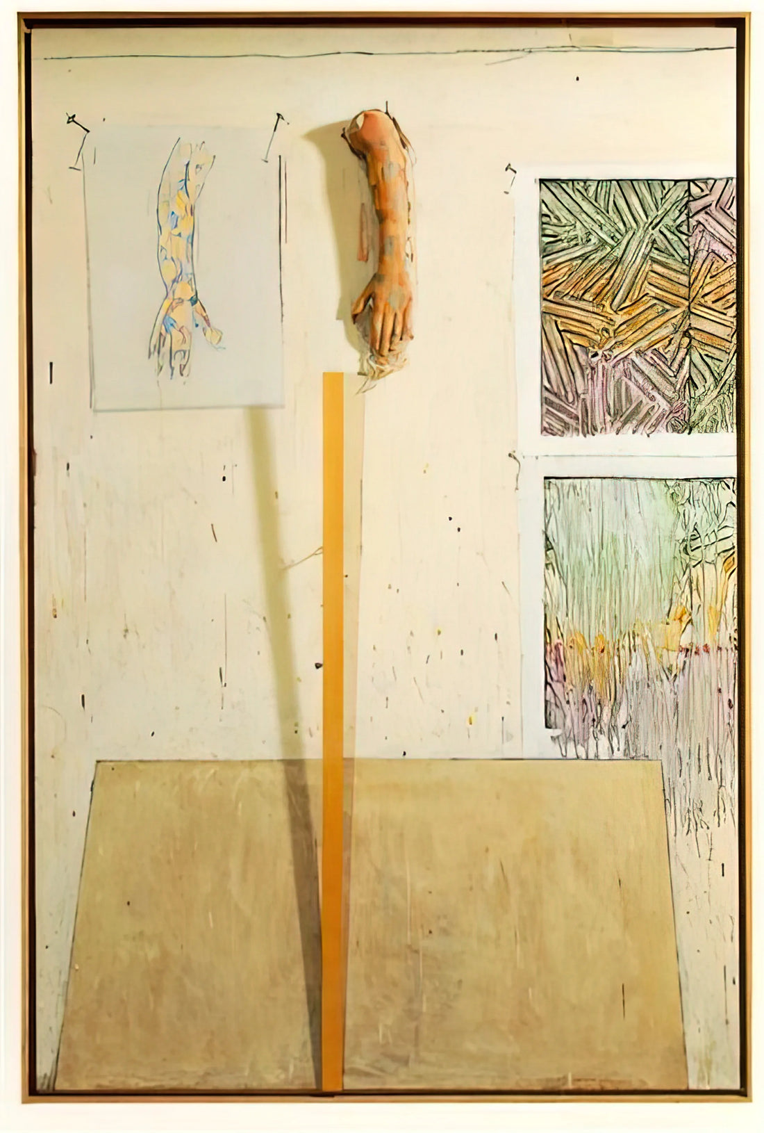 Jasper Johns Mind Mirror Whitney: Decoding the Artist's Iconic Exhibition Legacy - IN THE STUDIO by Jasper Johns