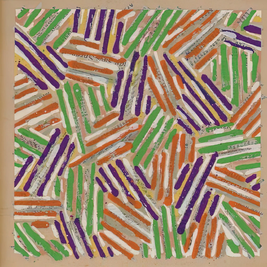 Jasper Johns: The Revolutionary Artist Who Redefined American Art - UNTITLED ULAE S13 by Jasper Johns