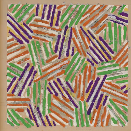 Jasper Johns: The Revolutionary Artist Who Redefined American Art - UNTITLED ULAE S13 by Jasper Johns