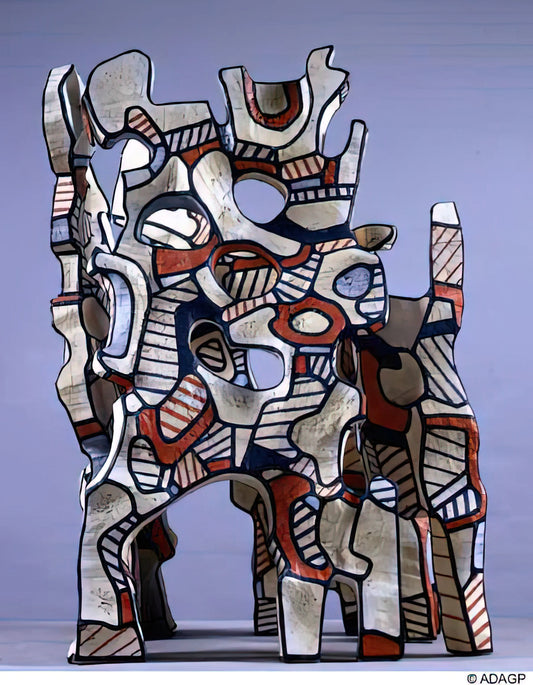 Jean Dubuffet: The Revolutionary French Artist Who Redefined Art Brut - THE COSMORAMA IV by Jean Dubuffet