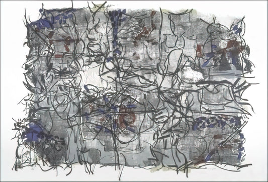 Jean-Paul Riopelle Paintings: A Journey Through Abstract Expressionism and Canadian Modernism - Jute IV by Jean-Paul Riopelle