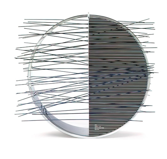 Jesús Rafael Soto Canvas: Exploring the Master of Kinetic Art and Optical Illusions - ANELLO by Jesus Rafael Soto