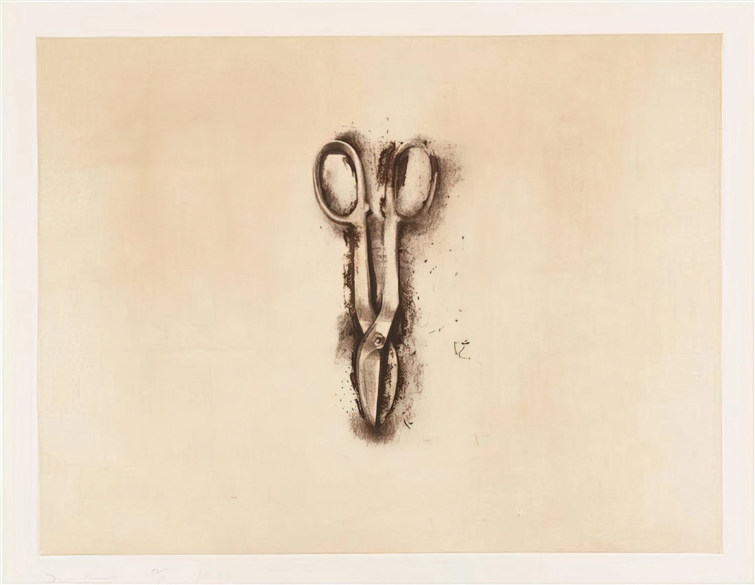 Jim Dine Heart Poster: The Iconic Symbol of Pop Art and Personal Expression - TINSNIP 1973 by Jim Dine