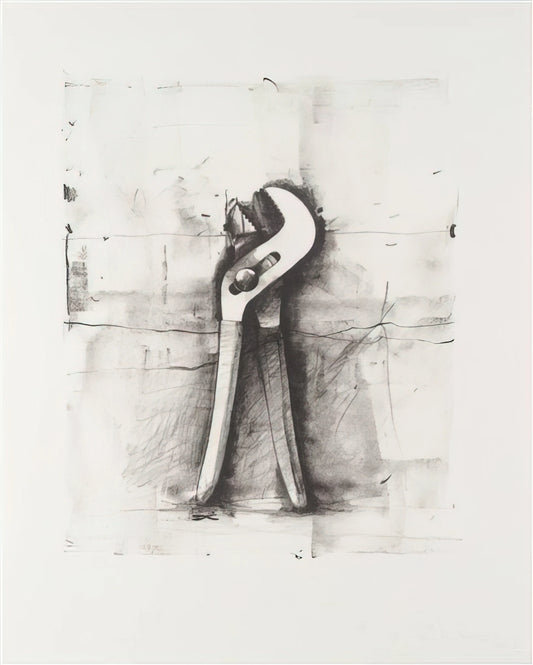 Jim Dine Monoprints: The Intimate, Spontaneous Art of an American Master - UNTITLED FROM TEN WINTER TOOLS 1973 by Jim Dine